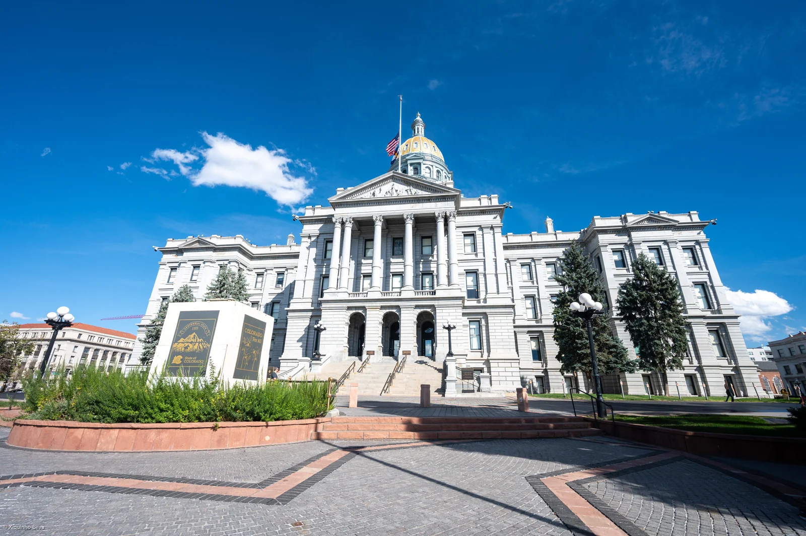 Colorado state capitol building exterior