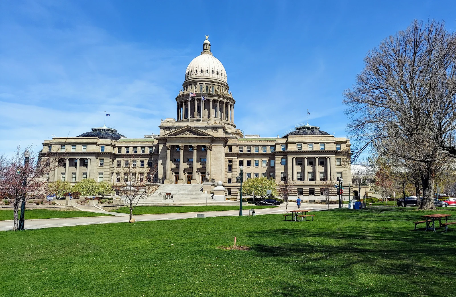 Idaho state capitol building exterior