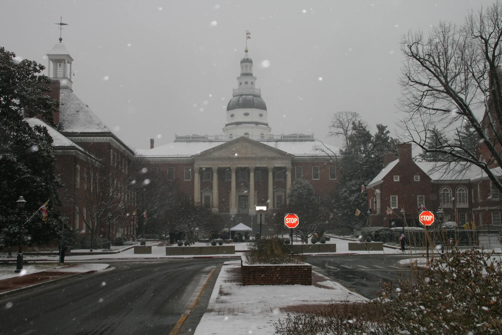 Maryland state capitol building exterior