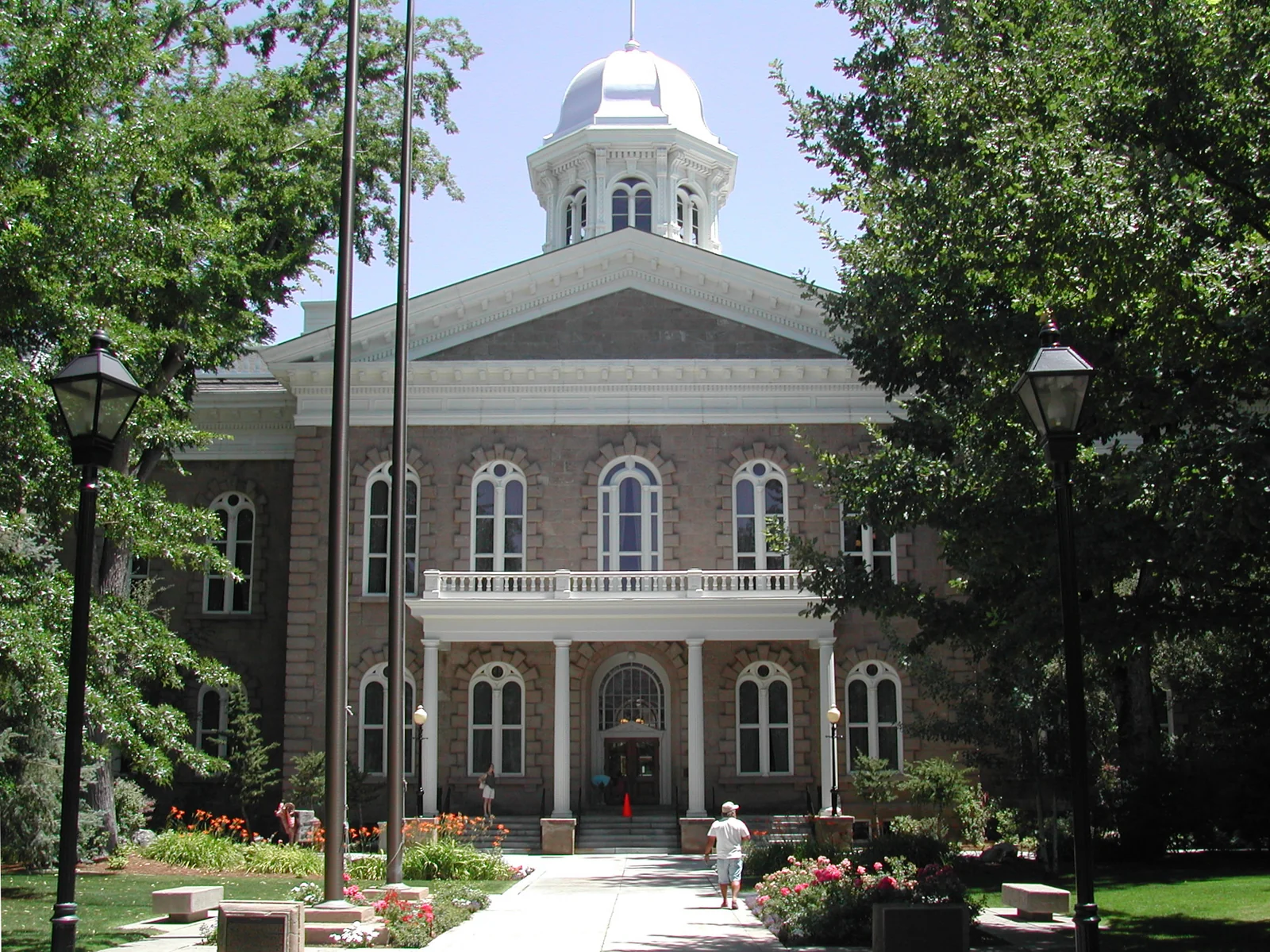 Nevada state capitol building exterior