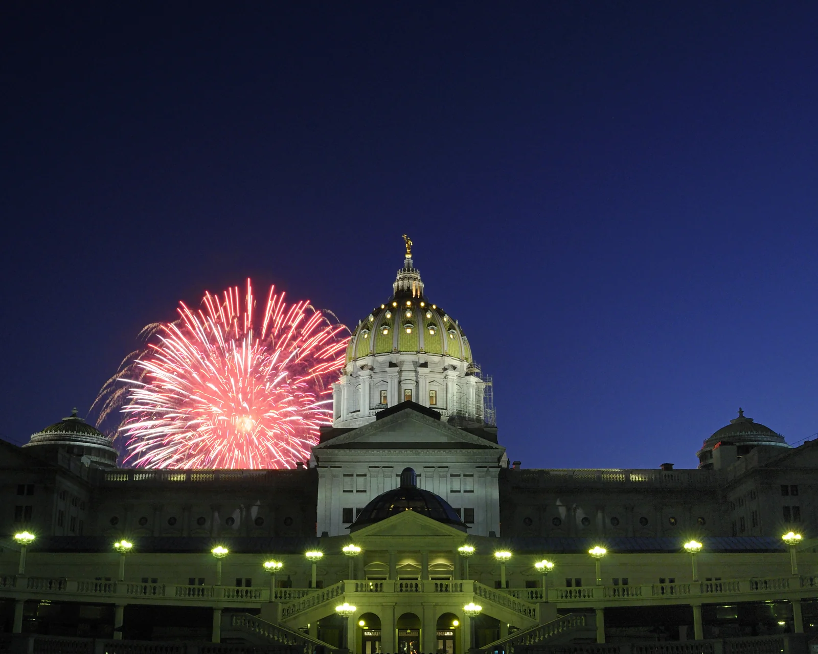 Pennsylvania state capitol building exterior